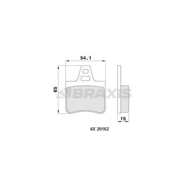 Arka Fren Balatası Xm Iı 3.0 24V 2.5