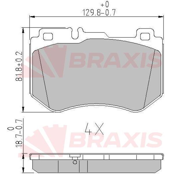 Fren Balatası On C-Class W205 14> S205 14> C205 15> A205 16>