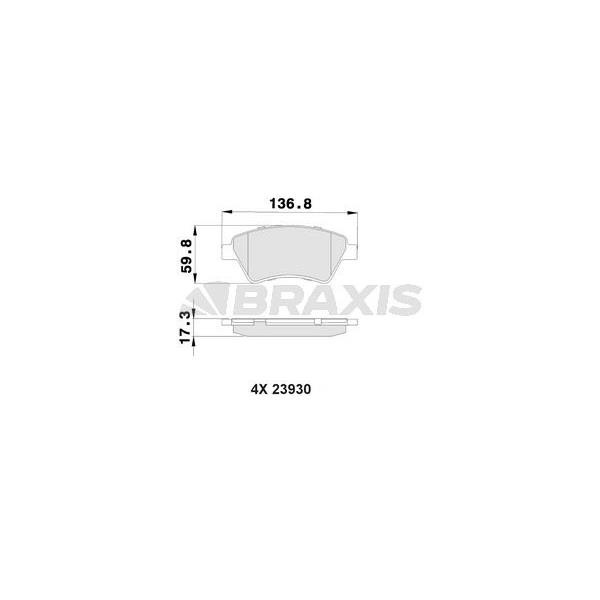 Ön Fren Balatası Megane Iı Scenıc Iı 1.4 / 1.5Dcı / 1.6 / 1.9Dcı / 2.0 Kangoo 1.9Dcı 01>