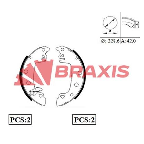 Arka Fren Balatası Pabuc R12 M131 C15 (Cırcırlı)