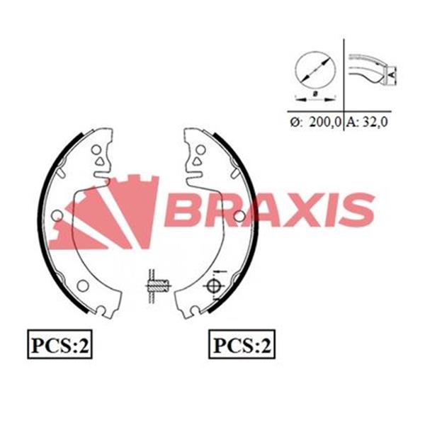 Arka Fren Balatası Pabuc Favorıt Felıcıa Em