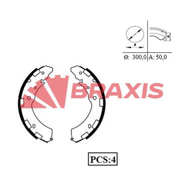 Arka Fren Balatası Pabuc L200 05>