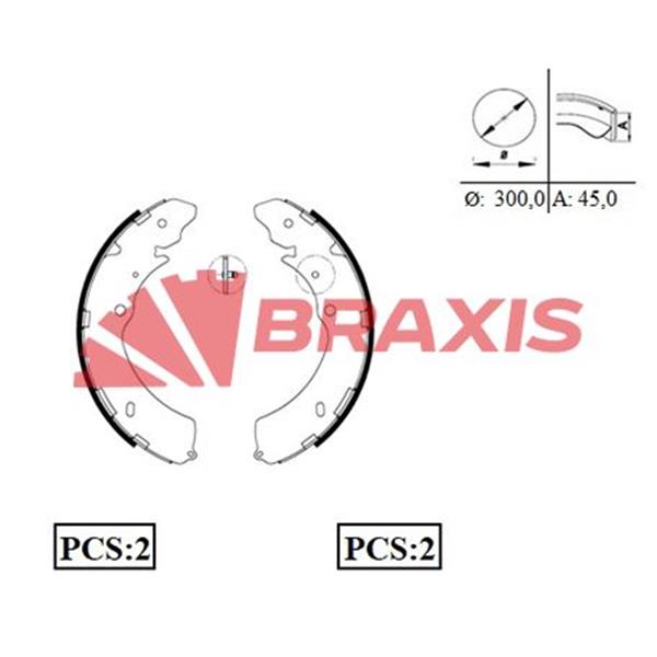 Arka Fren Balatası Kampana Tıp Isuzu Dmax 2006-2012 Isuzu Tfr 2012->