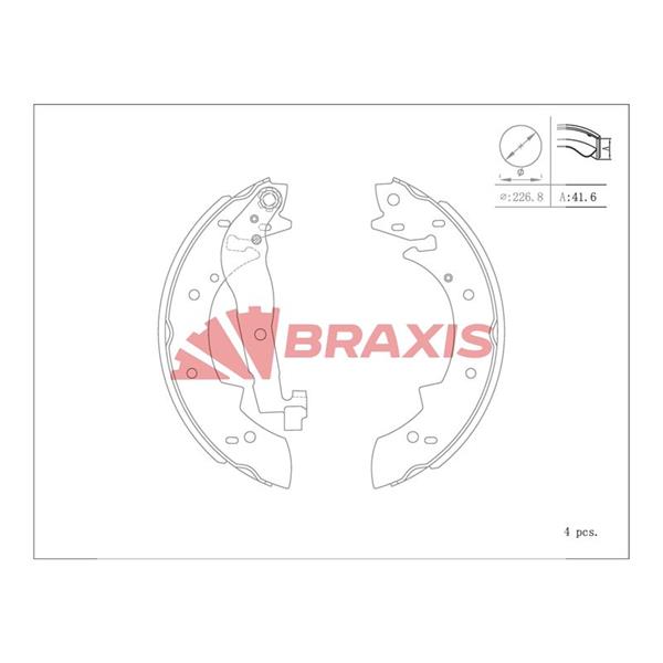 Arka Fren Balatası Pabuc Bmw 316 316I 320I E30