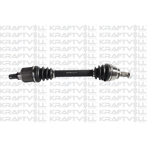Aks Sol 307-C4-Pıcasso 1.6-2.0 16V Dıs Freeze 25Mm Ic Freeze 26Mm Conta Capı 58,50Mm Uzunluk 613Mm