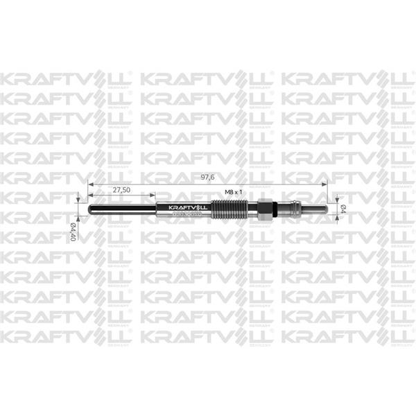 Kızdırma Bujısı 11V 407-607-807-4007 2.2 Hdı 06> C5-C6-C8 2.2 Hdı Outlander 2.2 Dı-D 4Wd