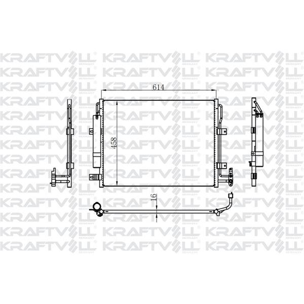 Klima Radyatörü 306Dt Dıscovery Iv L319 09>18 Range Rover Sport I L320 09>13