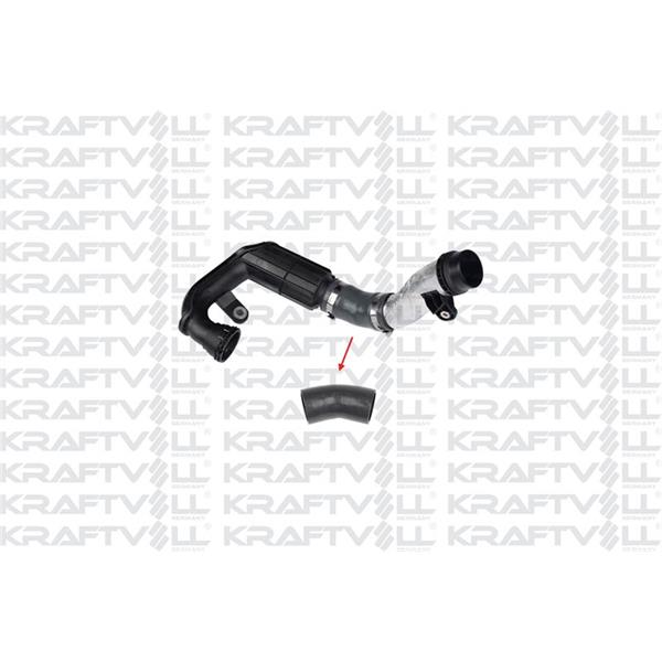 Turbo Hortumu Plastık Boru Harıcı Ok Ile Gosterılen Hortum Om626 W205 C Serısı 14>18