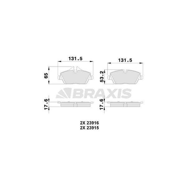 Fren Balatası On Bmw E87 Mını R55 R56 R57 R58 F54