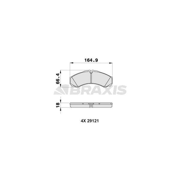 On Fren Dısk Balatası Daıly Iı Iıı 99>06 (18Mm)