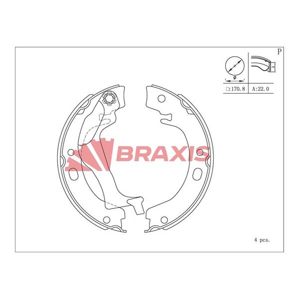 El Fren Balatası Pabuc Toyota Corolla 1.4 1.6 Vvtı 1.4 D4d 2002-2007 (E12)