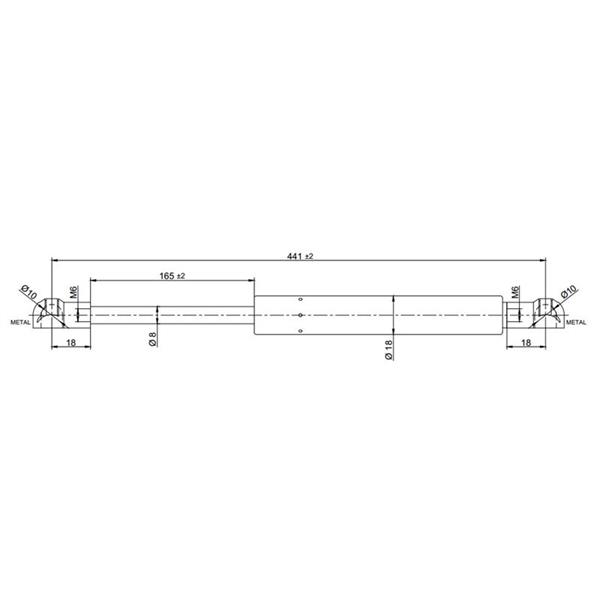 Bagaj Amortısoru Avensıs Sw T27 09>