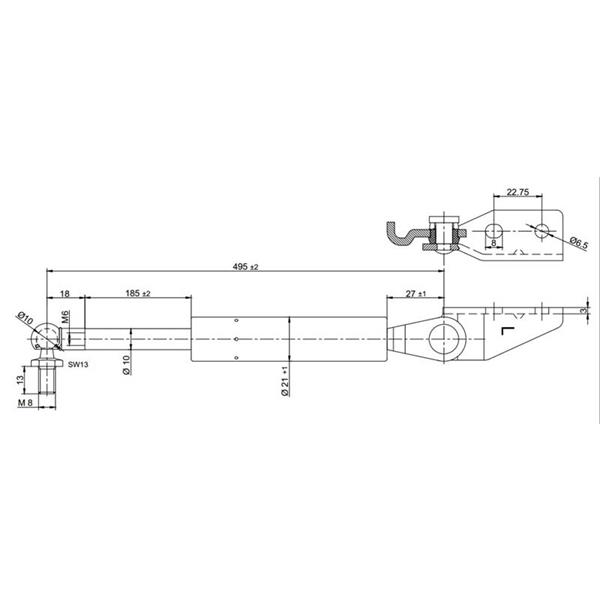 Bagaj Amortisoru Mazda 626 Iv 92>97
