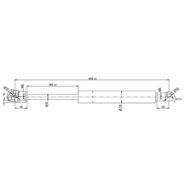 Bagaj Amortısoru Avensıs Sw T25 09>