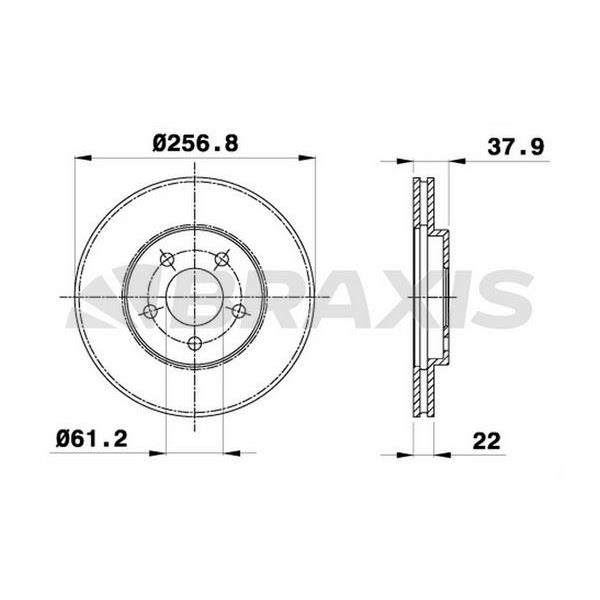 On Fren Dıskı Chrysler Neon (Pl) 94>00 Neon Iı 01>06