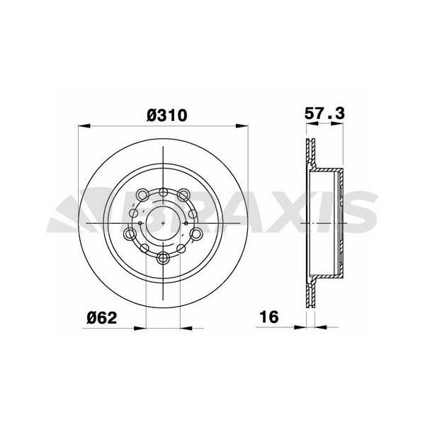 Fren Diski Arka Lexus Ls 430 4.3I