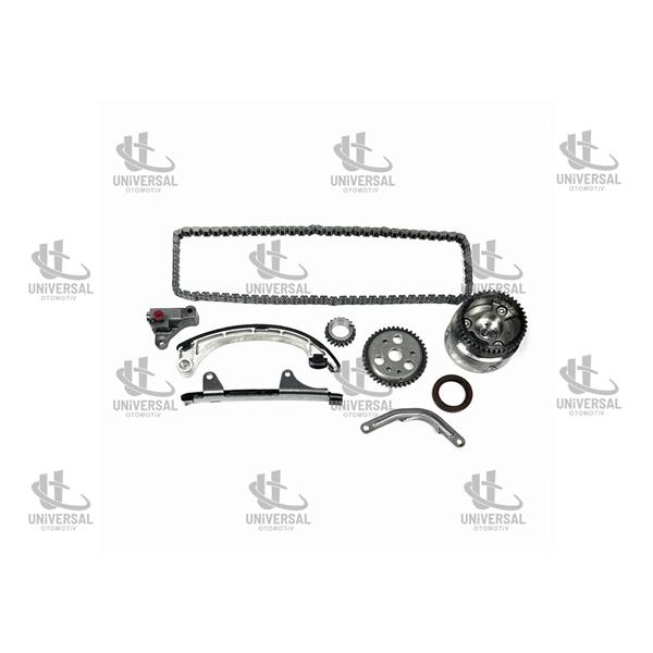 Zincir Set Yaris 1,0 16V 1Szfe 99-05 Cvvt Dişlili 
